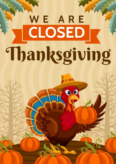 Thanksgiving Template PosterMyWall