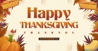 THANKSGIVING Image partagée Facebook template