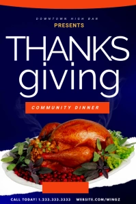Thanksgiving Tumblr Graphic template