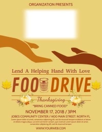 Thanksgiving Flyer (US Letter) template