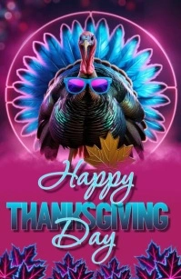 thanksgiving Media Página Ancho template