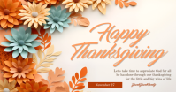 thanksgiving Facebook Shared Image template