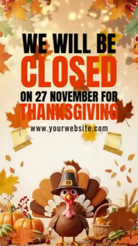 thanksgiving Instagram Story template