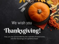 Thanksgiving Cartello da esterno template