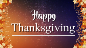 thanksgiving Digitalt display (16:9) template