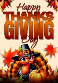 thanksgiving A1 template