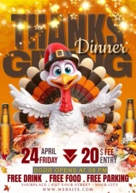 thanksgiving A1 template