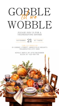 Thanksgiving Instagram Story template