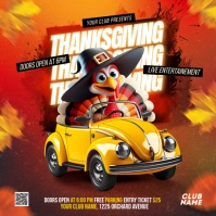 thanksgiving Instagram na Post template