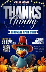 thanksgiving Media Página Ancho template