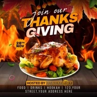 Thanksgiving Instagram Post template