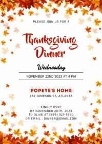 thanksgiving Template | PosterMyWall