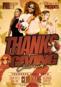 thanksgiving A1 template