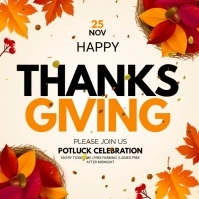 thanksgiving Instagram Post template