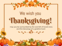 Thanksgiving Yard Sign template