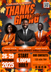 Thanksgiving A1 template