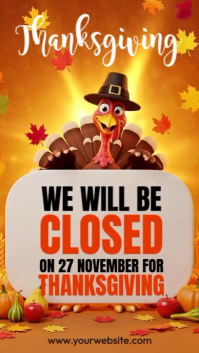 thanksgiving Instagram Story template