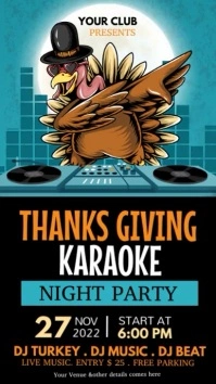 thanksgiving Instagram Story template