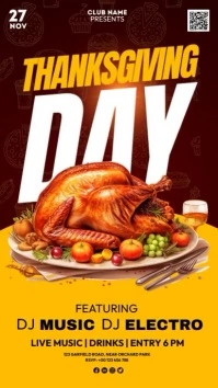 Thanksgiving Instagram Reel template