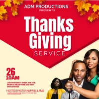 Thanksgiving Instagram Post template