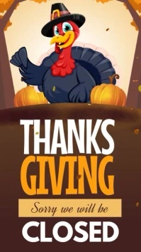 thanksgiving Instagram Story template