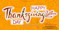 thanksgiving dinner Facebook Shared Image template