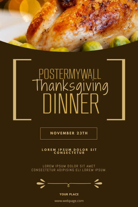Free Printable Thansgiving Dinner Menu Flyer Templates Free Printable Thansgiving Dinner Menu Flyer Templates