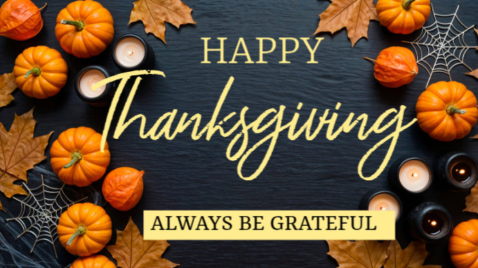 thanksgiving display template