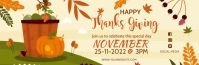Thanksgiving email header En-tête d'e-mail template
