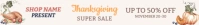 thanksgiving etsy banner Etsy-Banner template