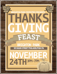 customizable design templates for thanksgiving flyer postermywall thanksgiving flyers templates