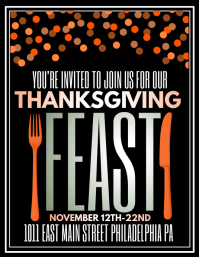 thanksgiving flyer