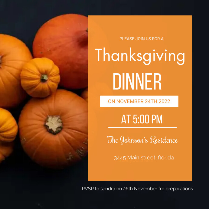 Thanksgiving flyers Template PosterMyWall Thanksgiving flyers Template PosterMyWall