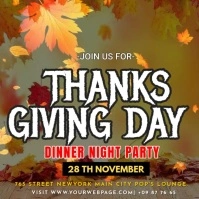 THANKSGIVING FLYERS Ilogo template
