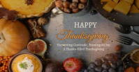 Thanksgiving greeting facebook shared image template