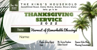Thanksgiving Harvest Facebook Ad template