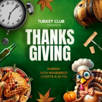 THANKSGIVING INSTAGRAM POST template