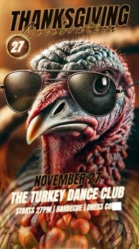 Thanksgiving instagram story template