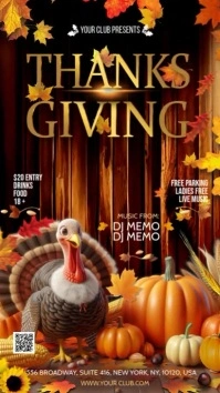 Thanksgiving Instagram Story template
