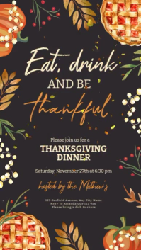 thanksgiving instagram story template