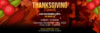 Thanksgiving LinkedIn Banner template