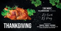 THANKSGIVING PARTY auf Facebook geteiltes Bild template