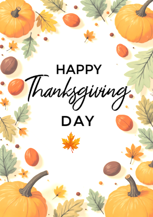 thanksgiving post Template | PosterMyWall