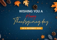 thanksgiving posters template