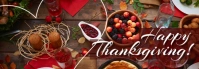 Thanksgiving Recipes banner template
