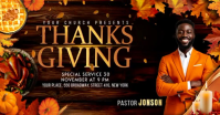 Thanksgiving Service Facebook Shared Image template