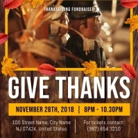 Thanksgiving Square Video template