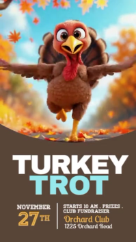 Thanksgiving Trot Instagram Story template