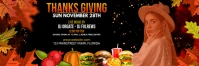 Thanksgiving Twitter Header template