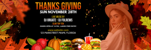 Thanksgiving Twitter Header template